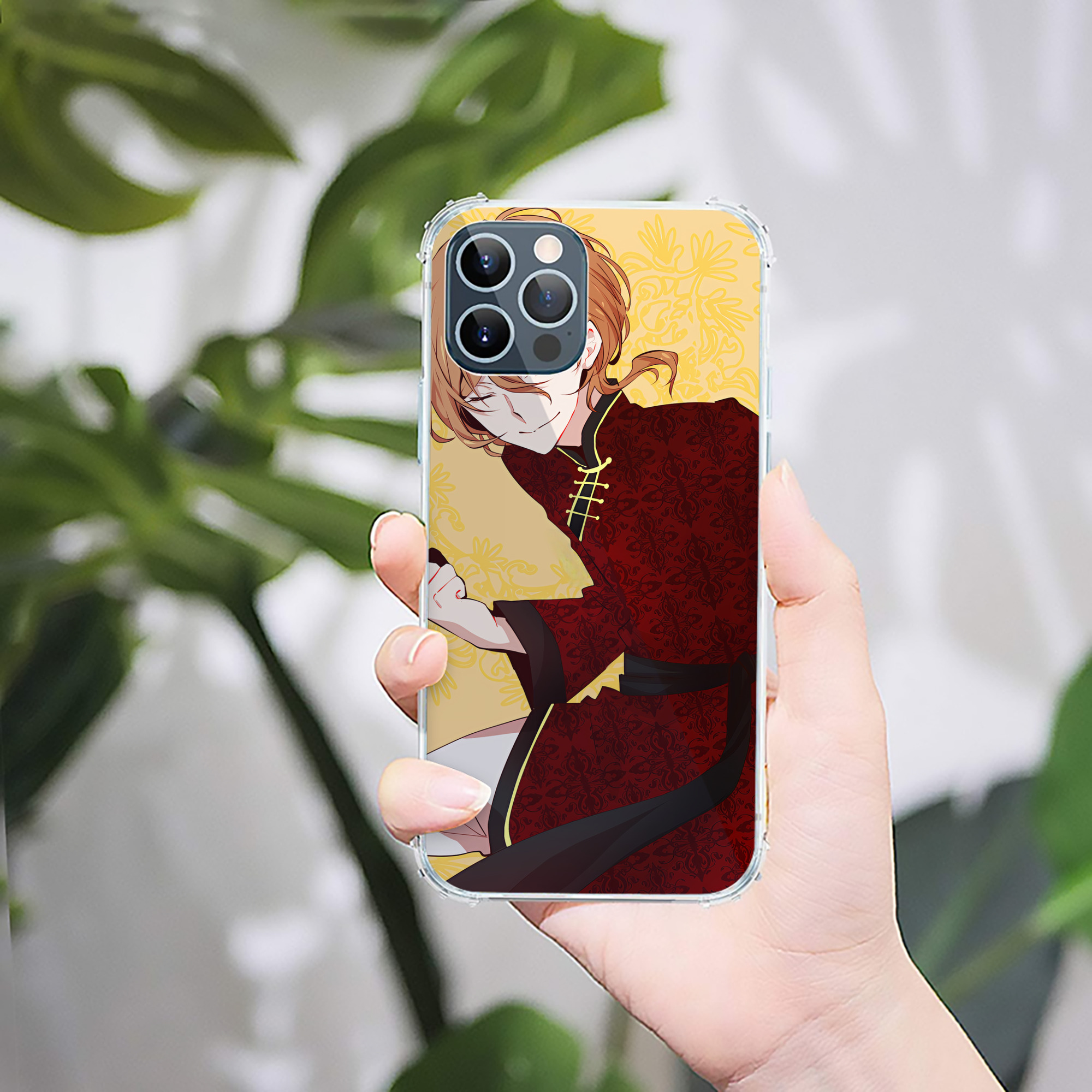 （画像用） 文豪ストレイドッグス Bungo Stray Dogs 【iPhone 12シリーズ対応】透明スマホケース（クリアソフトケース）